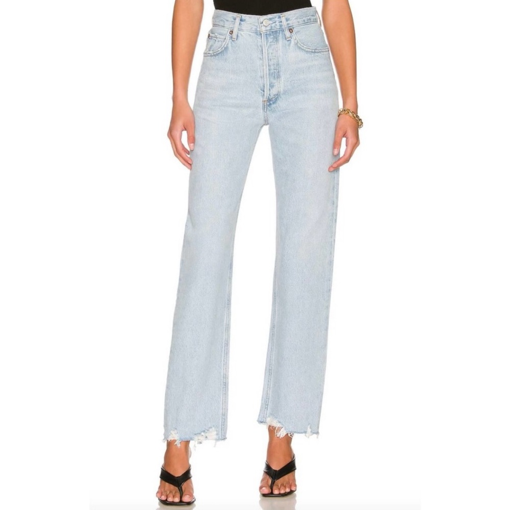 NEW!‎ AGOLDE 90s Pinch Waist High Rise Straight IMITATE A154E-1141 - Size 31